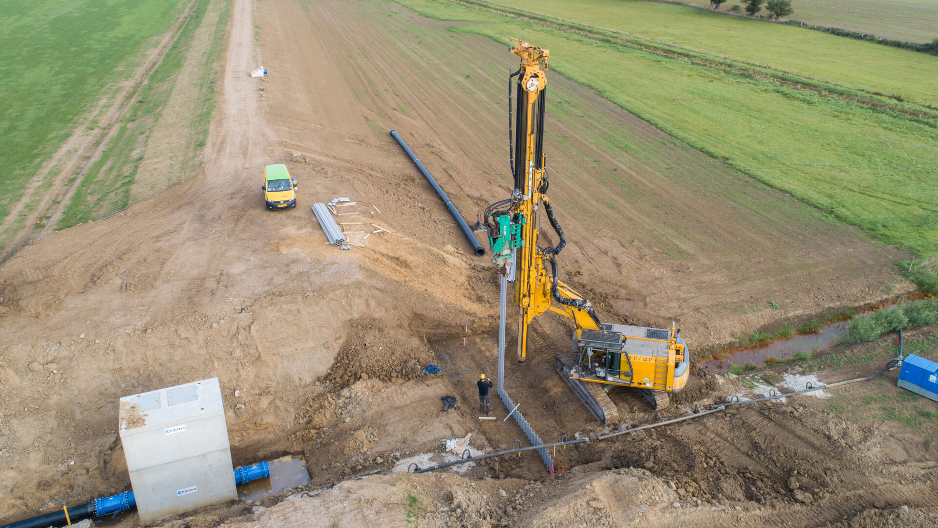 vissers ploegmakers project dijkversterking mook